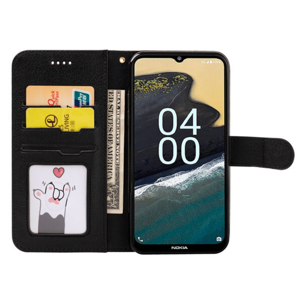 Nokia G Serie Geschäft Handyhülle Nokia G4 5G PU Einfarbig #1513 – Bild 3