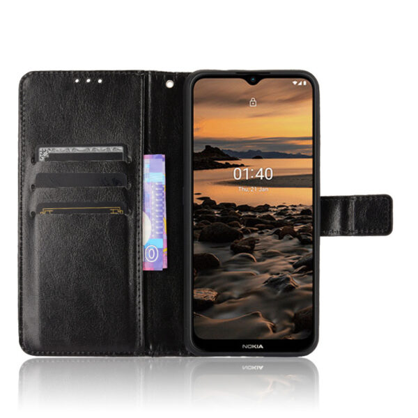 Nokia Smartphones Serie Crazy Horse Leder Nokia 1.4 Handyhülle Mode #1520 – Bild 3
