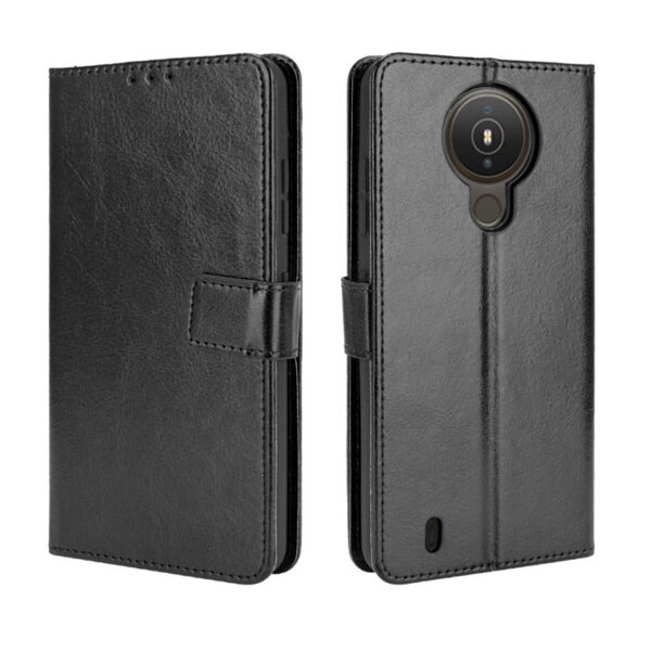 Nokia Smartphones Serie Crazy Horse Leder Nokia 1.4 Handyhülle Mode #1520 – Bild 5