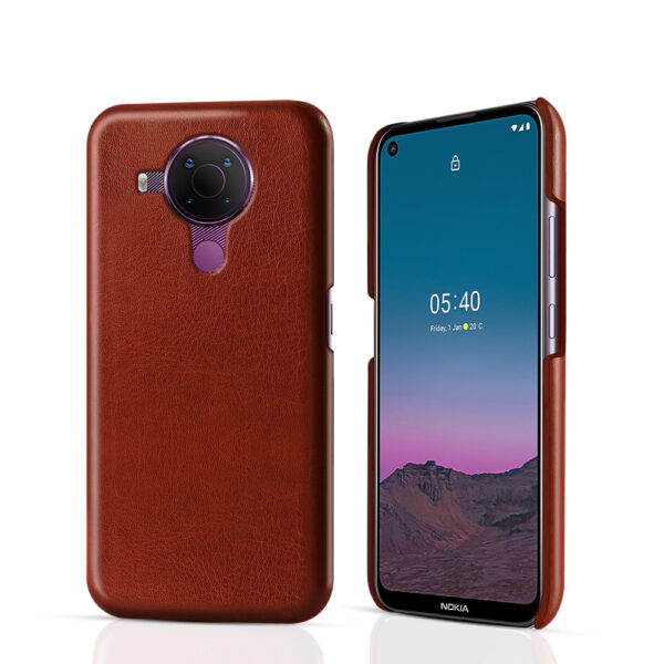 Nokia Smartphones Serie Mode Crazy Horse Leder Nokia 5.4 Handyhülle #1528 – Bild 11