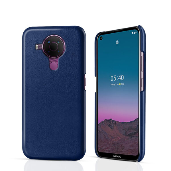 Nokia Smartphones Serie Mode Crazy Horse Leder Nokia 5.4 Handyhülle #1528 – Bild 2