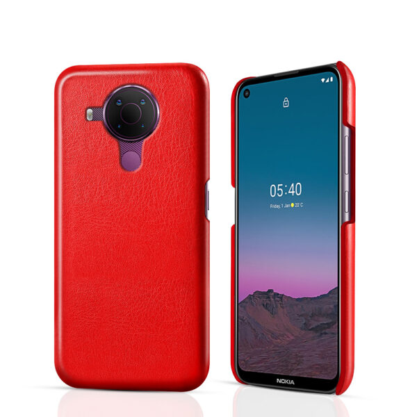 Nokia Smartphones Serie Mode Crazy Horse Leder Nokia 5.4 Handyhülle #1528 – Bild 4