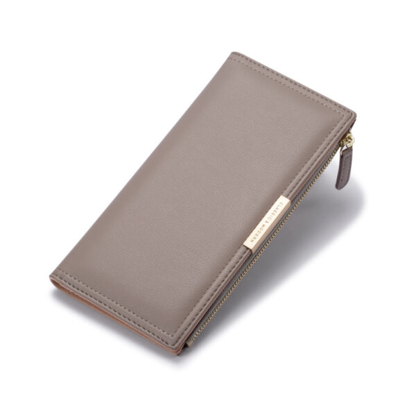 Geldbörsen Und Taschen Mode Einfarbig PU Geldbörse Universal #3409 – Bild 3