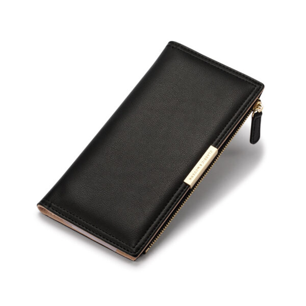 Geldbörsen Und Taschen Mode Einfarbig PU Geldbörse Universal #3409 – Bild 5
